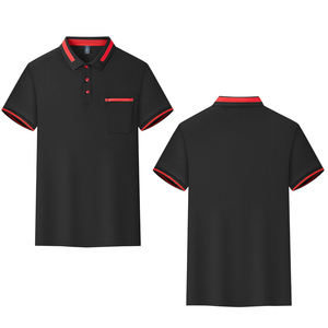 เสื้อยืดกอล์ฟลายทางคุณภาพสูง OEM แบบเรโทร แห้งเร็ว พร้อมโลโก้สั่งทำพิเศษ - Product Image 1
