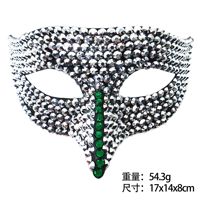 Masque d'aigle en strass fait main pour mascarade, Halloween, concert, fête, accessoire de costume, vente en gros, personnalisable, direct usine