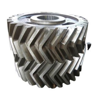 OEM CNC mecanizado de gran diámetro doble helicoidal espiga diente Engranaje grande espiga engranaje - Product Image 1