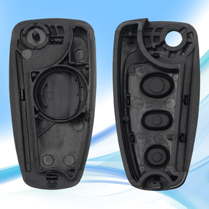 Carcasa de llave de Control remoto con tapa de maletero de 3 botones MS para Ford, carcasa de mando a distancia plegable de repuesto para vehículo con hoja en blanco sin cortar FO21 - Product Image 5
