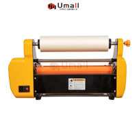 Laminateur à rouleaux chauffant de bureau avec logo personnalisé, format A3, affichage numérique de la température, 600W/650W, 1,3m/min, FM-3510