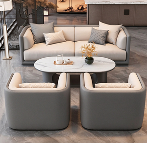 Conjunto de Sofás Modernos para Oficina, Sillones Tapizados para Recepción, Sala de Espera, Hotel y Vestíbulo - Product Image 1