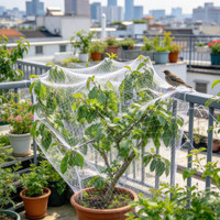 Filet léger anti-oiseaux pour la protection des plantes, des vergers de fraises, des myrtilles, des arbres figuiers, des cages à fruits et des cultures en housses de protection.