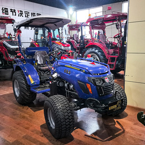 Бензиновый трактор 50 л.с. 4WD с фронтальным погрузчиком: компактный и мощный трактор для сельскохозяйственных работ - Product Image 2