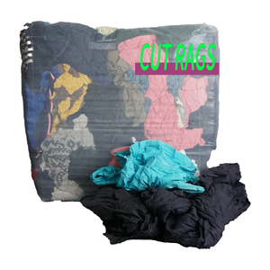 カットピース混色コットンラグワイパートラポ工業用多色100% カミセタデアルゴドン10Kg Tシャツ拭きラグ - Product Image 3