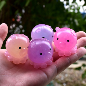 Wholesale TPR Kawaii Maltose Octopus Shaped Pressure Release Promotional Gift Decompression <b>Squeeze</b> Toys for Kids and Adults - Product Image 5