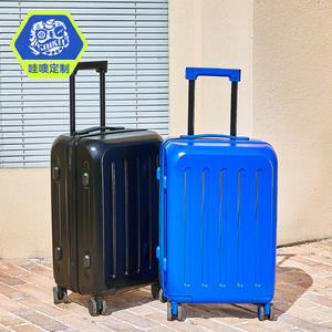 Maleta de Mano Personalizada Wao de 20 Pulgadas, Material de PC, Ruedas Giratorias con Cierre, Unisex, para Viajes de Negocios, Verano 2024 - Product Image 1