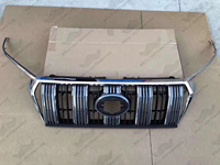 Kit de carrosserie automobile de vente chaude calandre avant PP avec calandre chromée pour PRADO 16-23