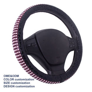 Vente flash - Housse de volant en cristal perlé - Strass brillants - Universel pour voitures - Product Image 3