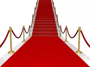 कस्टम मोटी लाल कालीन रोल वाटरप्रूफ आउटडोर वाशिंग हाउस वेडिंग पार्टी और फोटोबूथ इवेंट व्यापार शो के उपकरण - Product Image 5