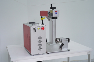 Máy cắt <span class=keywords><strong>laser</strong></span> 50 Wát Lager định dạng 3D <span class=keywords><strong>Laser</strong></span> đánh dấu Máy sợi <span class=keywords><strong>Laser</strong></span> máy khắc trục quay cho dây chuyền sản xuất - Product Image 2