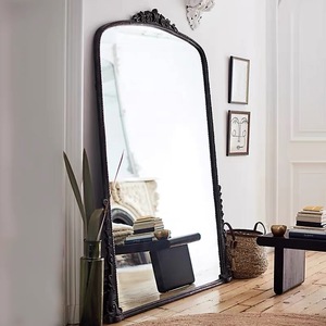Lujo de longitud completa de pie vestidor piso espejo salón belleza espejos de pared espejo grande para dormitorio sala de estar - Product Image 1