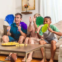 Pompons de cheerleading avec poignée en forme de bâton, lumière à piles pour l'esprit d'équipe, sports, danse, encouragements, adolescents, fête des mères, remise des diplômes