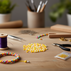 Perline Ilan Abalorios 2-4mm Tonalità Gialle 25g per Creazione di Gioielli Artigianali - Product Image 3