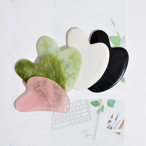 100% naturale al quarzo rosa gua <span class=keywords><strong>sha</strong></span> stein gouache raschietto per massaggio facciale - Product Image 5