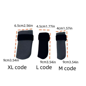 Protège-pattes anti-griffures pour <span class=keywords><strong>chat</strong></span>, silencieux et doux, pour la douche, les médicaments, l'alimentation, les injections, chaussures pour chien, pour garder au chaud, fournitures pour animaux de compagnie - Product Image 6