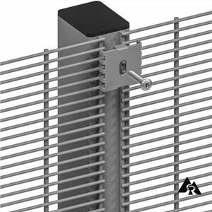 An ninh cao 358 sân an toàn Hàn lưới thép Chống Trộm Chống leo lên hàng rào mạ kẽm Hoàn thiện với dây sơn tĩnh điện - Product Image 2