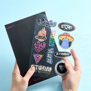 Individuelle Anti-UV 3D-Papier Wasserdichte Umweltfreundliche Dekorative Aufkleber-Set Personalisiertes Cartoon-Design mit 3D-Relief - Product Image 3