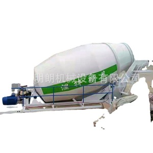 Camión Mezclador de Concreto Industrial de Acero Inoxidable Horizontal Pequeño con Calefacción para Construcción, Blanco, Ahorro de Energía - Product Image 5