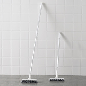 Long Handle Stiff Bristled Floor Brush Nylon For Cleaning Corners Crevices Bathroom Toilet Tile Grout - Product Image 2