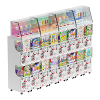 DOZIYU Distributeur de capsules en plastique compact S Mini Cosmic Code avec vitrine