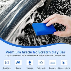 <span class=keywords><strong>Barre</strong></span> <span class=keywords><strong>d</strong></span>'<span class=keywords><strong>argile</strong></span> douce, moyenne, lourde, violette, pour nettoyage de voiture, 100g - Product Image 2