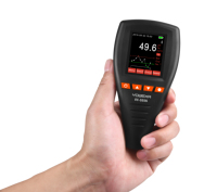 Jauge d'épaisseur de revêtement de peinture automobile numérique Yowexa EC-555S avec sondes F et NF