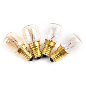 Ampoules de <span class=keywords><strong>four</strong></span> à incandescence à filament de tungstène résistant à la chaleur T22 T25 <span class=keywords><strong>15W</strong></span> 25W Culot <span class=keywords><strong>E14</strong></span> <span class=keywords><strong>300</strong></span> degrés pour <span class=keywords><strong>four</strong></span> à micro-ondes - Product Image 5