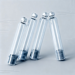 Clear Borosilicate Glass Sleeve 1.8ml 3ml With <b>Rubber</b> Plunger Aluminium Cap Sealed Pen Injector Spare Part Empty Glass Tube - Product Image 5