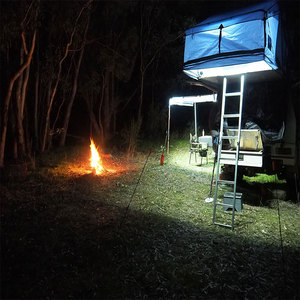 1.2m DC5V USB-A USB-C cắm hổ phách trắng LED Strip mái hiên đèn cho 4x4 cắm trại trên mái nhà lều - Product Image 5