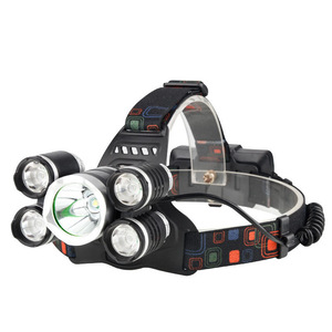 High Power Led Headlamp <b>Rechargeable</b> <b>Battery</b> 2400 MAh Adjustable Focus Outdoor Camping Night Fishing Zoom Flashlight - Product Image 1