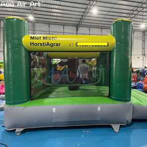 Château gonflable personnalisé sur le thème des animaux de la <span class=keywords><strong>ferme</strong></span> avec toboggan, en PVC de qualité commerciale, <span class=keywords><strong>pour</strong></span> location et événements - Product Image 2