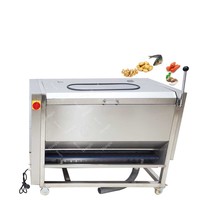 Automatische Zachte Borstel Gedroogde Dadels Palmwasmachine Gemberaardappel Fruit Polijstmachine