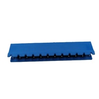 5.08mm YE020-508 12 Broches Simple Couleur Bleu Ouvert Fin Pcb Pluggale Bornier sans vis