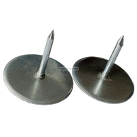 Clous de soudure d'isolation de conduit d'air de 3.4x100mm conçus pour fixer des couches d'isolation thermique de laine de verre dans des conduits plats