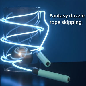 <span class=keywords><strong>Corde</strong></span> à <span class=keywords><strong>sauter</strong></span> lumineuse réglable qui brille dans le noir <span class=keywords><strong>pour</strong></span> perdre du poids, <span class=keywords><strong>corde</strong></span> à <span class=keywords><strong>sauter</strong></span> lumineuse personnalisée avec logo, équipement de sport - Product Image 2