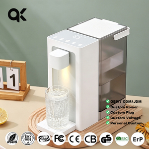 Dispenser <span class=keywords><strong>Acqua</strong></span> Calda Istantanea 3s Riscaldamento Rapido Controllo Multi-Temperatura Alimentazione Veicolare 2200W Scocca in Plastica Hotel Esterni Camper Casa - Product Image 1