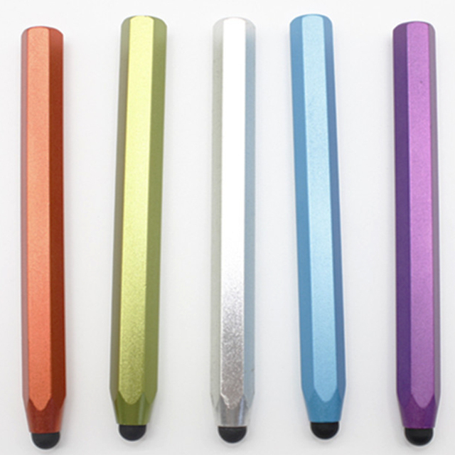 Aluminum Tablet Pad Touch Pen Mobile Phone Big Stylus Pen Pencil Shape Touch Pen