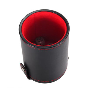 Bán buôn tùy chỉnh <span class=keywords><strong>PU</strong></span> da xúc xắc <span class=keywords><strong>cup</strong></span> khắc logo Casino xúc xắc <span class=keywords><strong>Cup</strong></span> cho cờ Bạc trò chơi - Product Image 6