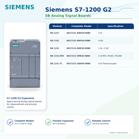 Contrôleur logique programmable SIEMENS S7 1200 G2 PLC, module de contrôle dédié, 6es7214-1hh50-0xb0 6es7214-1ah50-0xb0