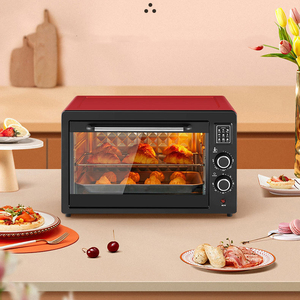 Horno tostador eléctrico 8 en 1, placas calientes, horno 8 en 1 de gran capacidad de 48L para uso doméstico en hoteles, tostado, calentamiento para hornear - Product Image 3
