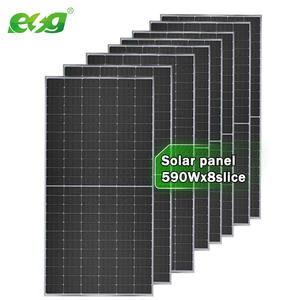 ESG 10kw Système solaire hybride complet hors réseau avec onduleur et batterie au lithium Panneaux solaires de stockage Solution d'<span class=keywords><strong>électricité</strong></span> domestique - Product Image 4