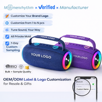   Altavoces de Alta Calidad con Sonido Envolvente, Portátiles, Resistentes al Agua, con Logotipo de Marca Personalizado, Inalámbricos, AUX, USB, para Uso en Exteriores