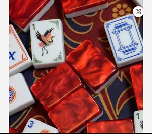 Tablevibe Ensemble <span class=keywords><strong>de</strong></span> tuiles <span class=keywords><strong>de</strong></span> mahjong en acrylique Collection Galaxie <span class=keywords><strong>de</strong></span> Minuit <span class=keywords><strong>Bleu</strong></span> marine profond Nébuleuse étoilée Lune Chiffres en relief - Product Image 3