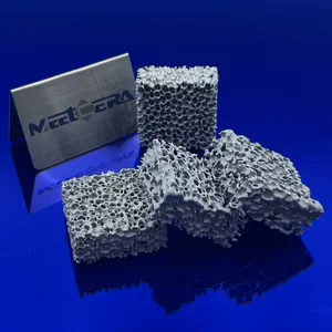 Filtro cerâmico poroso cerâmico Sic Alumina fundição espuma cerâmica filtro