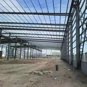 Atelier <span class=keywords><strong>préfabriqué</strong></span> <span class=keywords><strong>en</strong></span> structure métallique à grande portée personnalisé, bâtiment industriel - Product Image 6