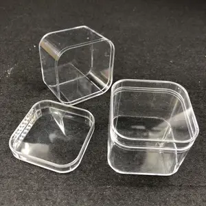 定制透明塑料 PS 透明丙烯酸盒子展示