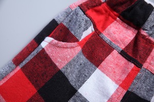 Wholesale Children Girls Long Sleeve Shirt and Plaid <b>Pant</b> Clothing Set Stock Lot - Product Image 5