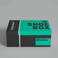 Caja de Envío de Zapatos de Cartón Corrugado Kraft Reciclable y Ecológica Personalizada, Cajas de Embalaje para Ropa y Zapatos con Laminación Mate