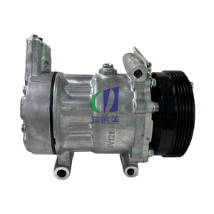 Nuovo Compressore AC Auto di Alta Qualità 5PK 12V 117mm per <span class=keywords><strong>Renault</strong></span> Clio <span class=keywords><strong>II</strong></span> Kangoo <span class=keywords><strong>Twingo</strong></span> 1998-2010 1.2L OEM 7700111182 7700115830 - Product Image 2